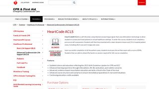 HeartCode ACLS - CPR and ECC - American Heart Association