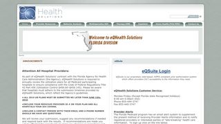 Home - eQHealth Solutions