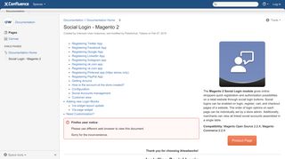 Social Login - Magento 2 - Confluence - Aheadworks