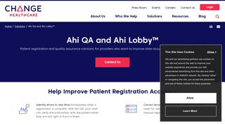 Patient Registration Software & Wait Time Tracking | Change Healthcare