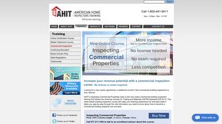Online Home Inspector Certification Course - AHIT