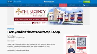Facts you didn't know about Stop & Shop | Newsday