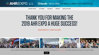 Home | AHR Expo 2019