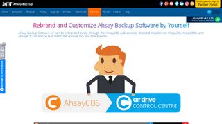 Rebrand and Customize the Software by Yourself - Ahsay Backup