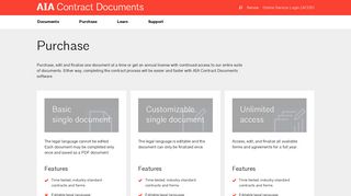 Purchase | AIA Contract Documents
