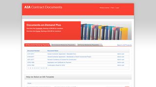 All Documents - Welcome to AIA Contract Documents