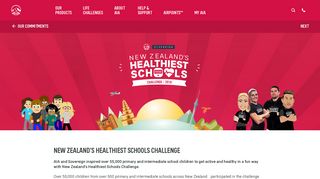 New Zealand's Healthiest Schools Challenge 2018 - AIA New Zealand