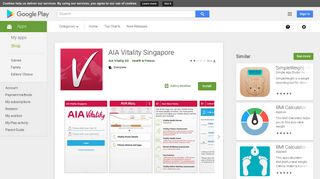 AIA Vitality Singapore - Apps on Google Play