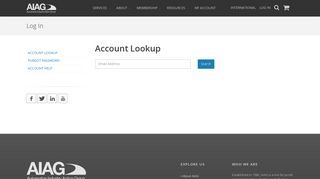 Account Lookup - Automotive Industry Action Group