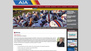 Officials :: AIA Online - Arizona Interscholastic Association