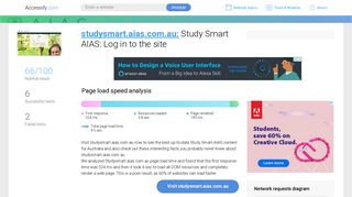 Access studysmart.aias.com.au. Study Smart AIAS: Log in to the site
