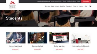 Student information - Online MBA | aib.edu.au