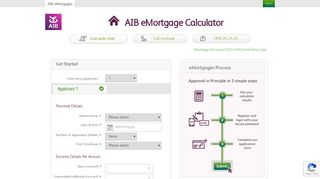 Customer Mortgage Application, AIB