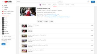 Allied Irish Bank GB - YouTube