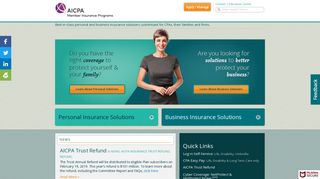 AICPA Insurance Programs: Home