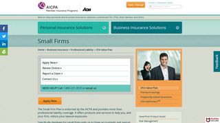 CPA Value Plan - AICPA Insurance Programs