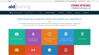 Aid Training: First Aid Courses & Training From Qualified Instructors