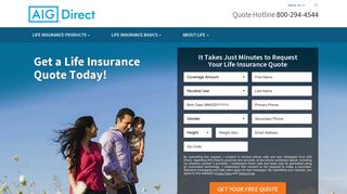 AIG Direct: Life Insurance Quotes