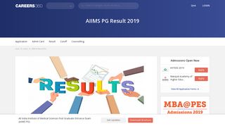 AIIMS PG Result 2019, Rank-wise, Roll Number wise – Check here