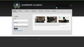American Income Life Leadership Academy | Log In