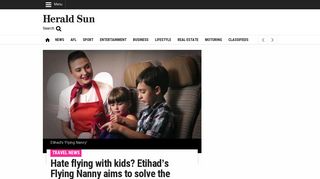 Hate flying with kids? Etihad's Flying Nanny aims to solve the problem ...