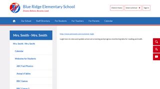 Mrs. Smith - Mrs. Smith / AIMSWeb Login - Ashe County Schools