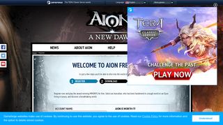 Register - Gameforge Aion