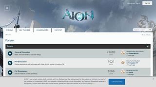 Forums | Aion