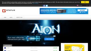 G-STATUS | AION Server Status