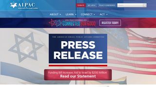 AIPAC - The American Israel Public Affairs Committee