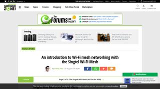 The Singtel WiFi Mesh (AirTies Air 4920) : An introduction to Wi-Fi ...