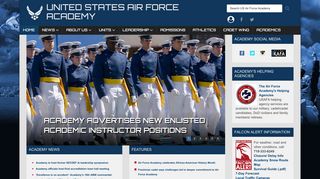 Air Force Academy Homepage