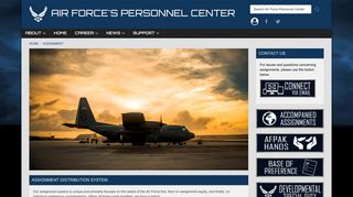 Assignment - Air Force Personnel Center