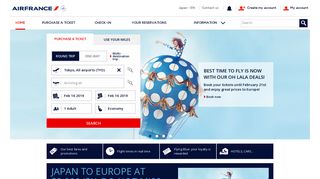 Air France ® - official website - Book your flight ticket with Air France ...