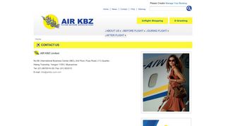 Contact Us | Air KBZ