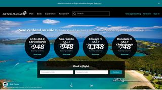 Air New Zealand – United States Official Site