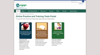 Online Practice and Training Tests Portal - Caaspp