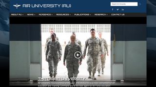 Air War College, Air University - AF.mil