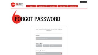 Forgot Password | AirAsia ezpay