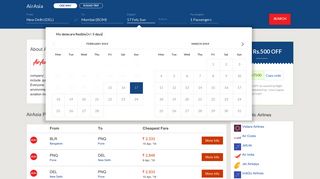 AirAsia, AirAsia Flight Booking, AirAsia Flight Tickets | MakeMyTrip India