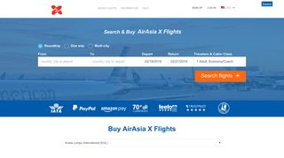 AirAsia X | Book Our Flights Online & Save | Low-Fares, Offers & More