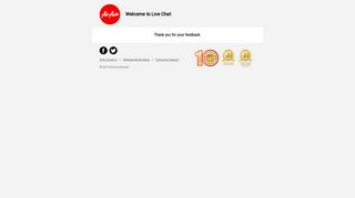 Welcome to Live Chat - AirAsia support