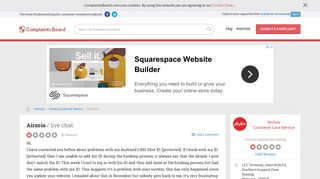 Airasia - Live chat, Review 960423 | Complaints Board