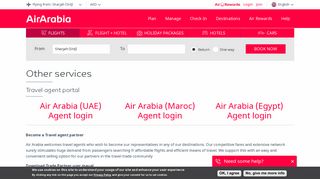 Travel agent portal | Air Arabia
