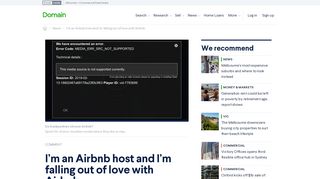 I'm an Airbnb host and I'm falling out of love with Airbnb - Domain