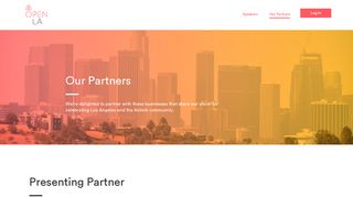 Our Partners - Airbnb Open 2016