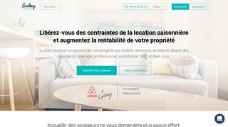 Luckey : la conciergerie Airbnb qui propose une gestion complète