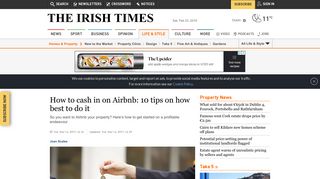 How to cash in on Airbnb: 10 tips on how best to do it - The Irish Times