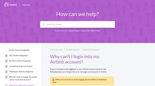 Why can't I login into my Airbnb account? – Guesty Help Center