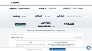 Airbus Group Login - Airbus Group - Job Listings - Airbus Group Jobs